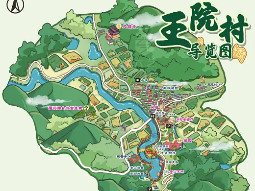 卧龙VR全景导览如何增强手绘地图的沉浸感与互动性？